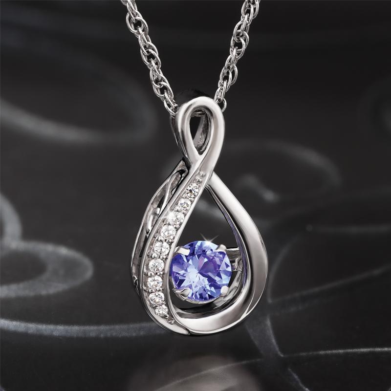 Dancing Tanzanite Pendant